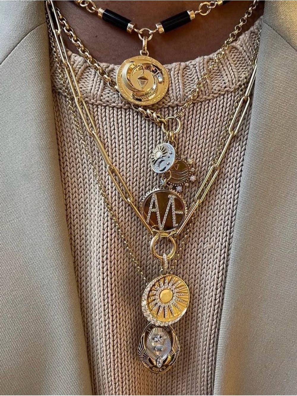 Foundrae Large Clip Open Chain Necklace